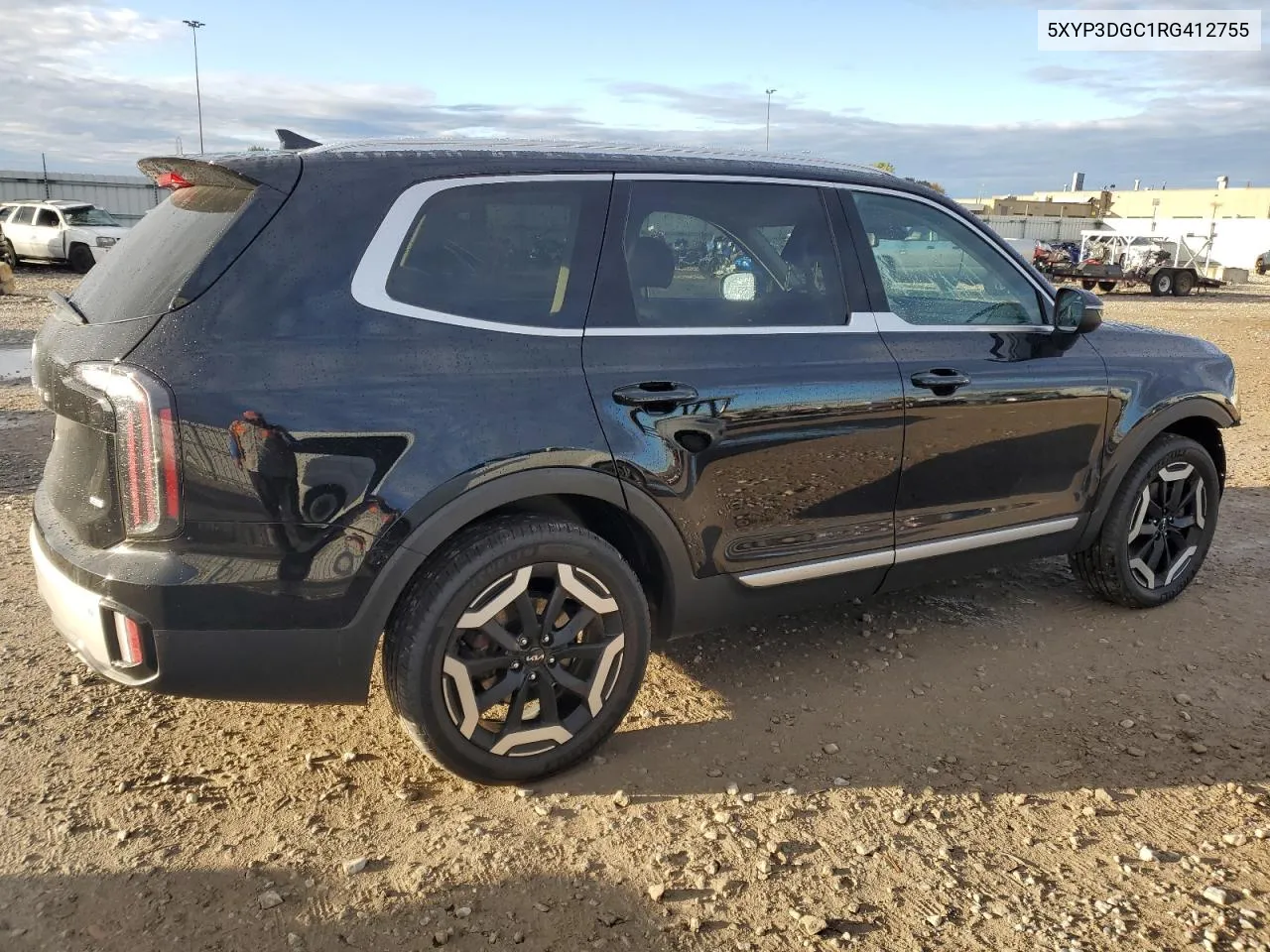 2024 Kia Telluride Ex VIN: 5XYP3DGC1RG412755 Lot: 75624414