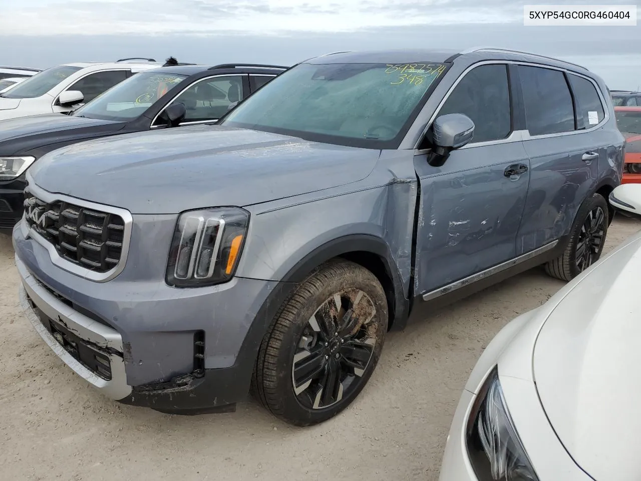 2024 Kia Telluride Sx VIN: 5XYP54GC0RG460404 Lot: 75987574