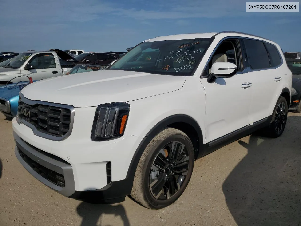 2024 Kia Telluride Sx VIN: 5XYP5DGC7RG467284 Lot: 76301524