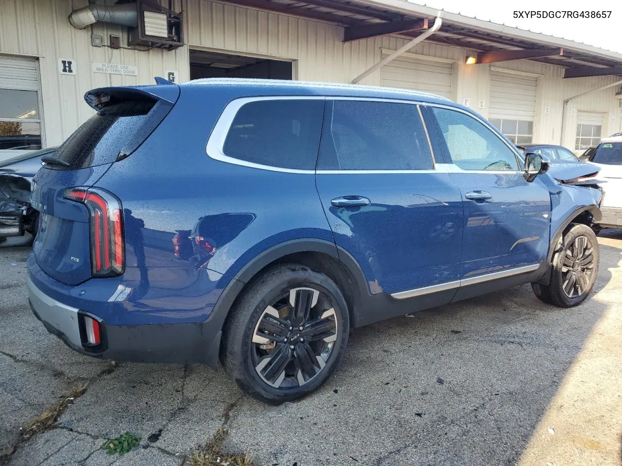 2024 Kia Telluride Sx VIN: 5XYP5DGC7RG438657 Lot: 77434094