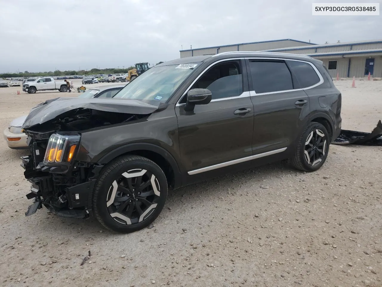 2024 Kia Telluride Ex VIN: 5XYP3DGC3RG538485 Lot: 78688094