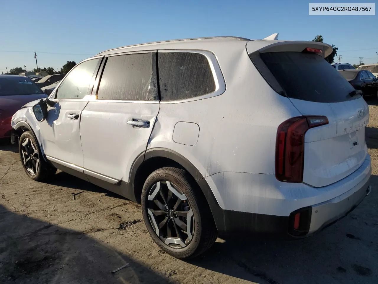 2024 Kia Telluride S VIN: 5XYP64GC2RG487567 Lot: 78923504