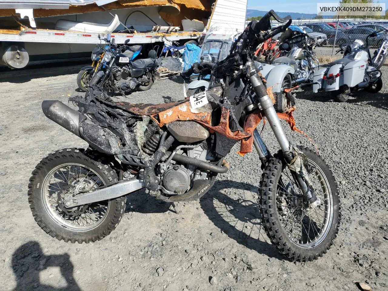 2013 Ktm 350 Xc-Fw VIN: VBKEXK409DM273250 Lot: 74846284