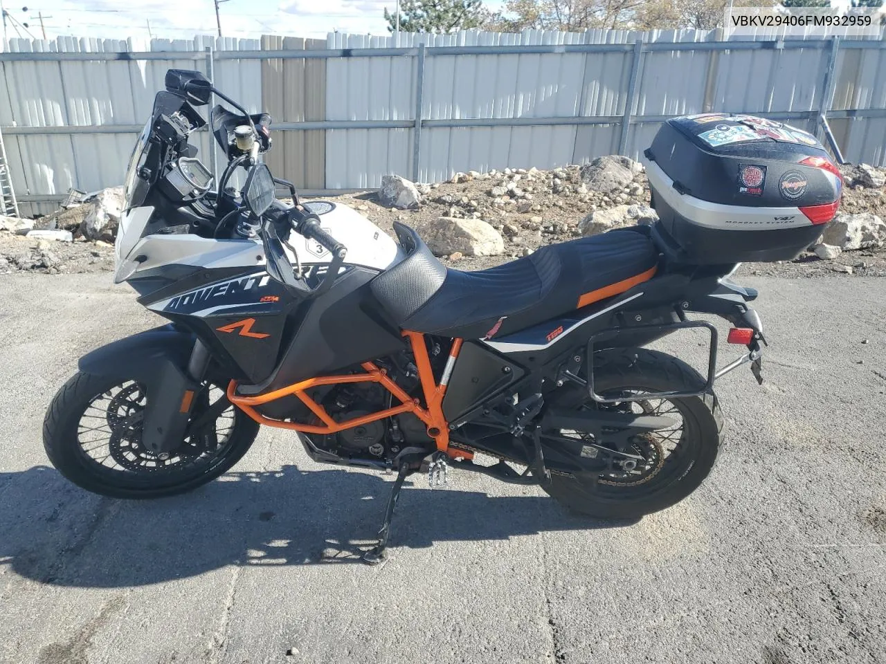 2015 Ktm 1190 Adventure R VIN: VBKV29406FM932959 Lot: 78250934