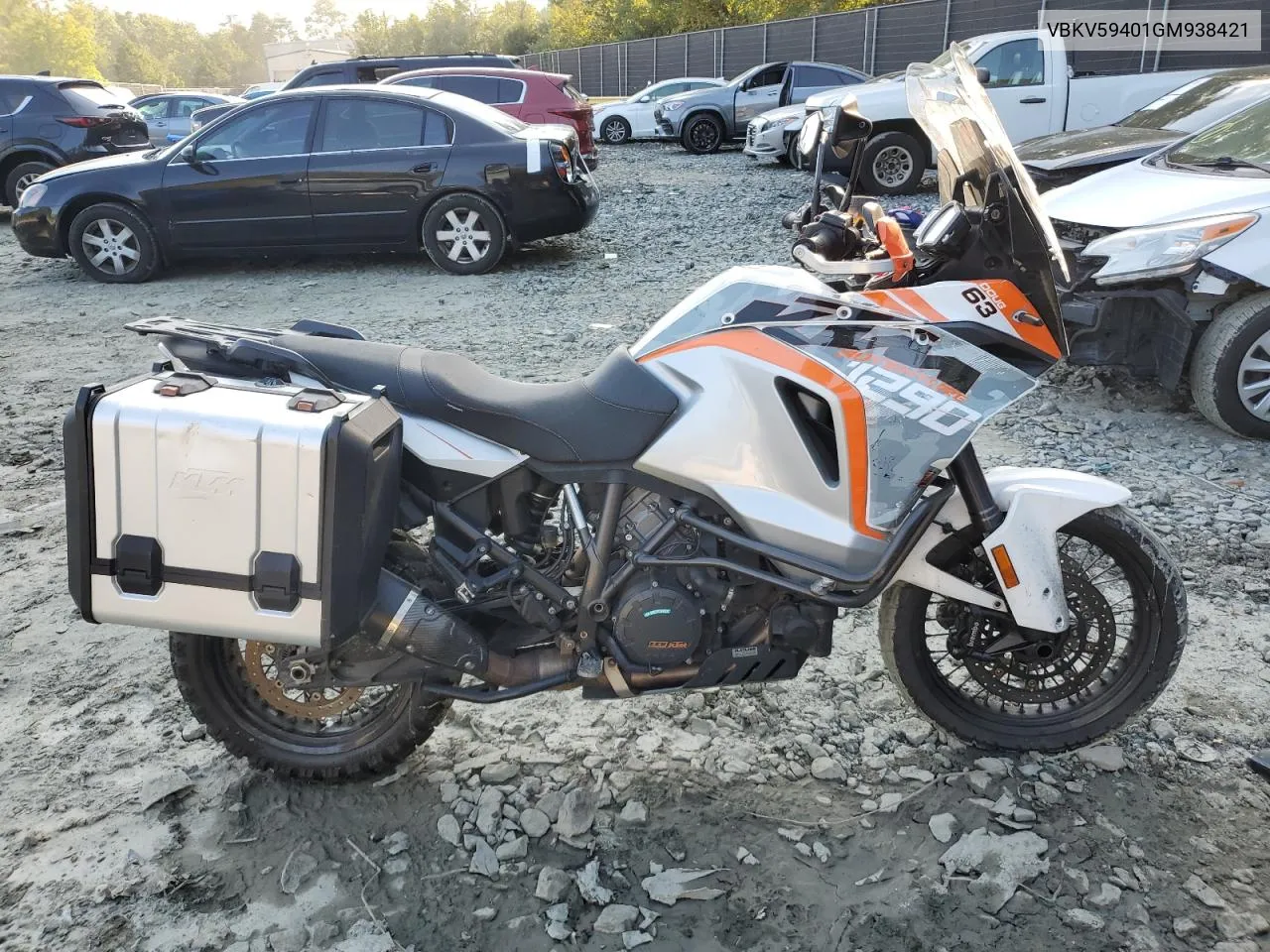 2016 Ktm 1290 Super Adventure VIN: VBKV59401GM938421 Lot: 74720264