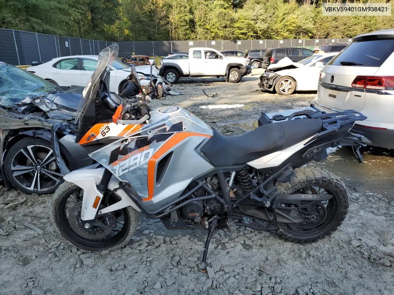 2016 Ktm 1290 Super Adventure VIN: VBKV59401GM938421 Lot: 74720264