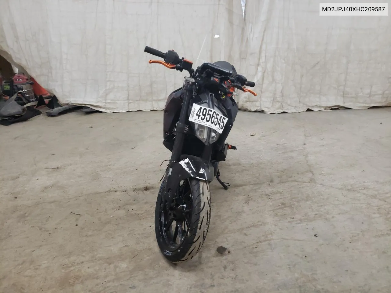 MD2JPJ40XHC209587 2017 Ktm 390 Duke