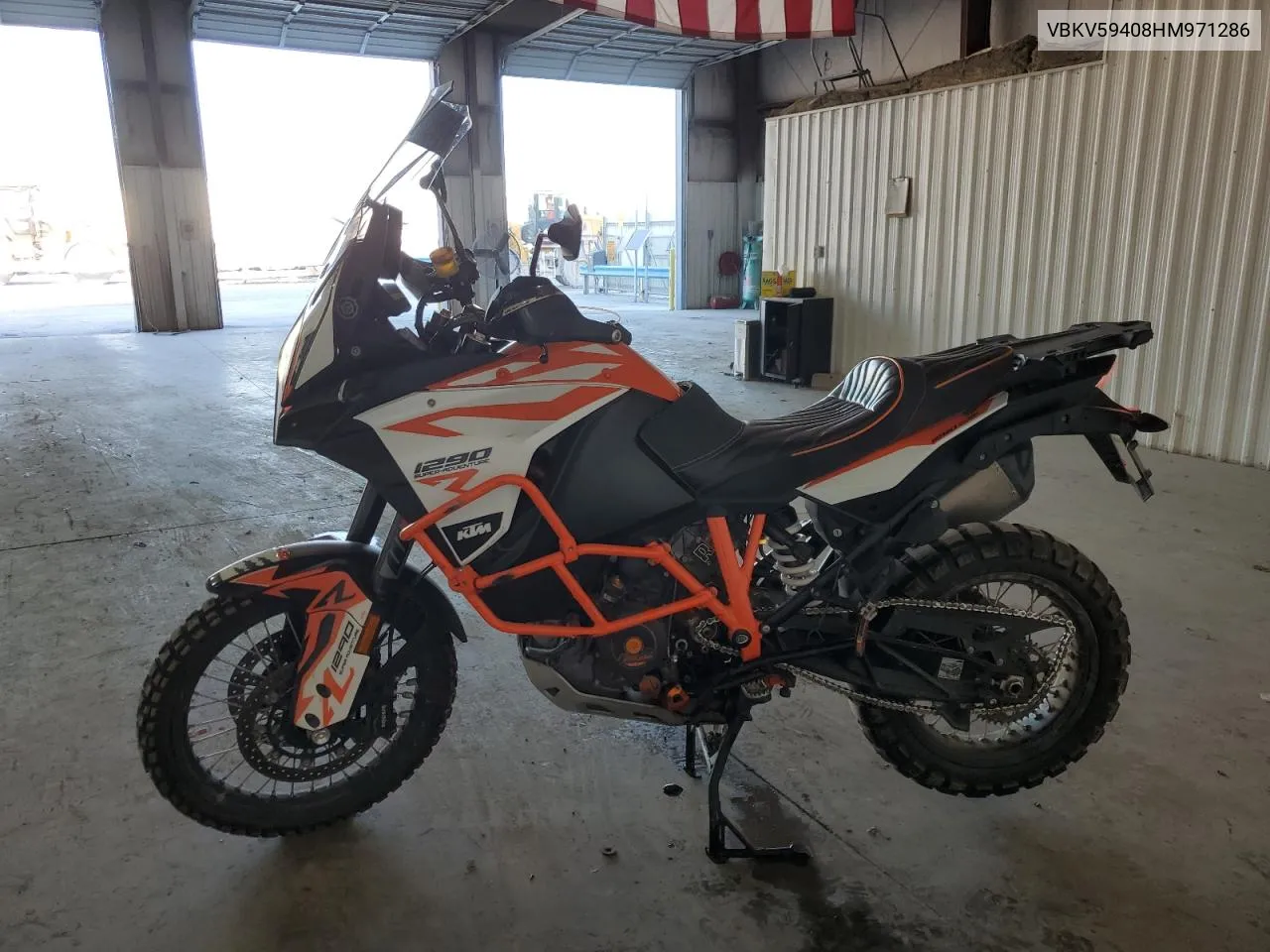 2017 Ktm 1290 Super Adventure R VIN: VBKV59408HM971286 Lot: 76521274