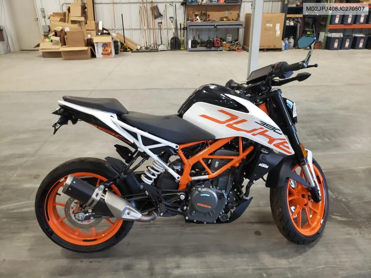 2018 Ktm 390 Duke VIN: MD2JPJ408JC270507 Lot: 69331204