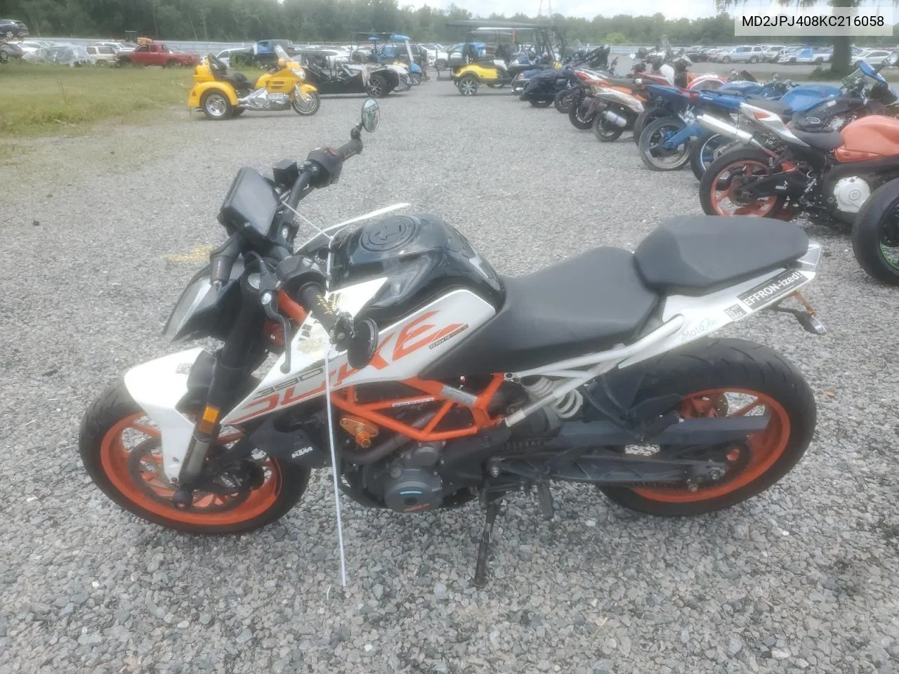 2019 Ktm 390 Duke VIN: MD2JPJ408KC216058 Lot: 67159024