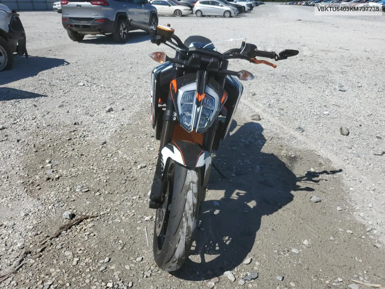 2019 Ktm 790 Duke VIN: VBKTU6403KM737735 Lot: 70218884