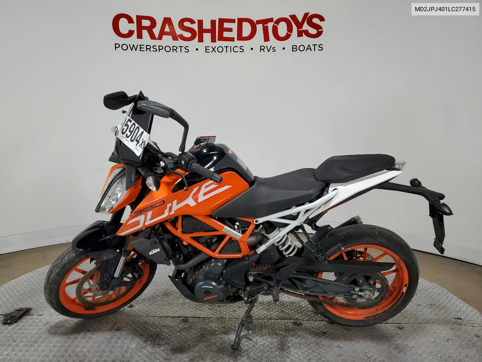 2020 Ktm 390 Duke VIN: MD2JPJ401LC277415 Lot: 63005904