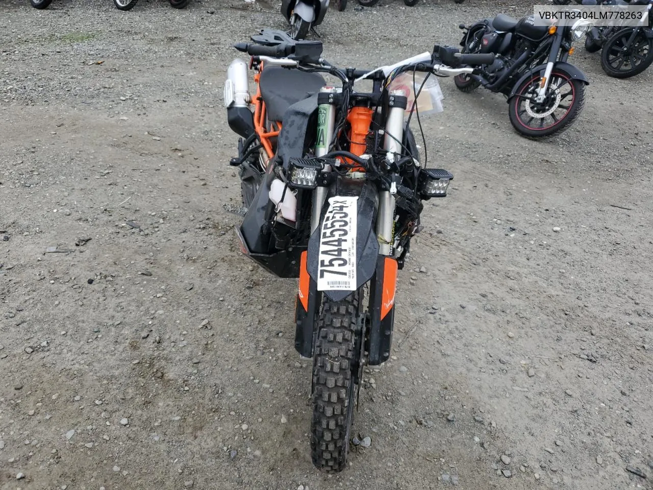 2020 Ktm 790 Adventure R VIN: VBKTR3404LM778263 Lot: 75445554