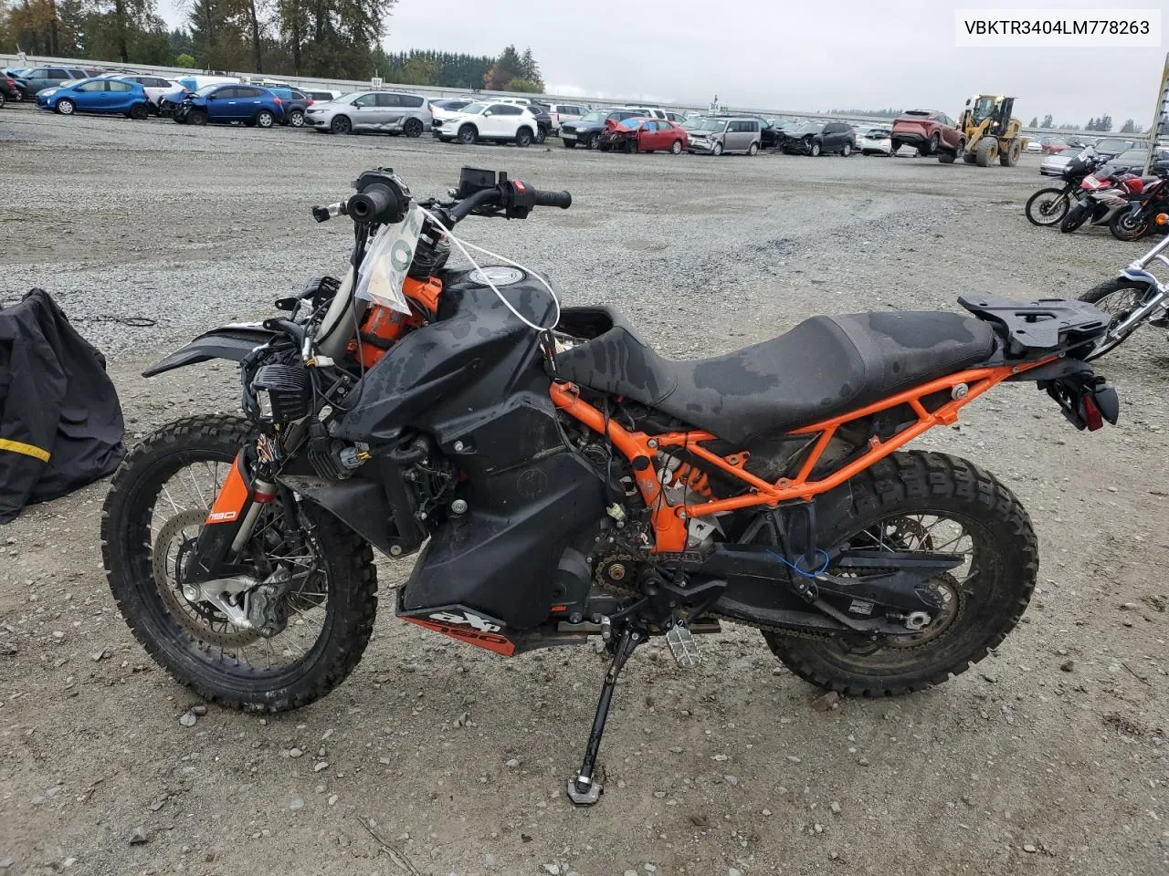 2020 Ktm 790 Adventure R VIN: VBKTR3404LM778263 Lot: 75445554