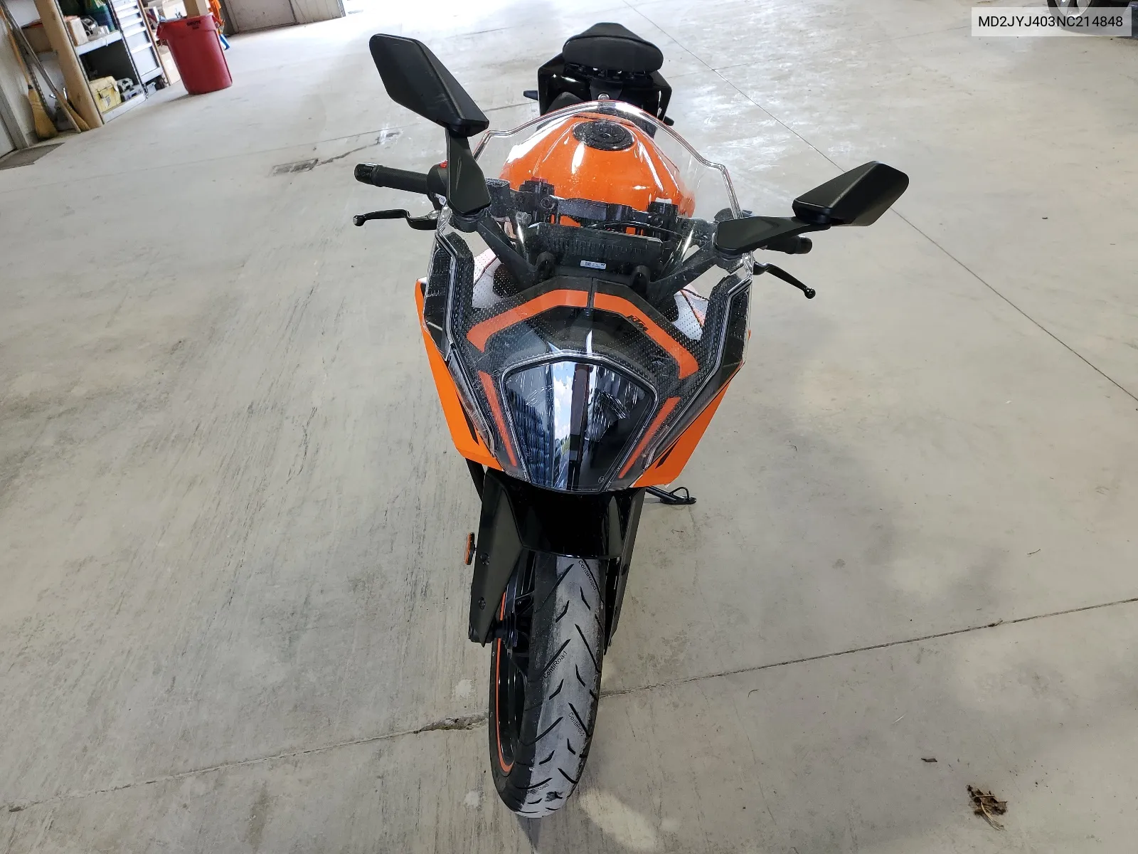 2022 Ktm 390 Rc VIN: MD2JYJ403NC214848 Lot: 58307204