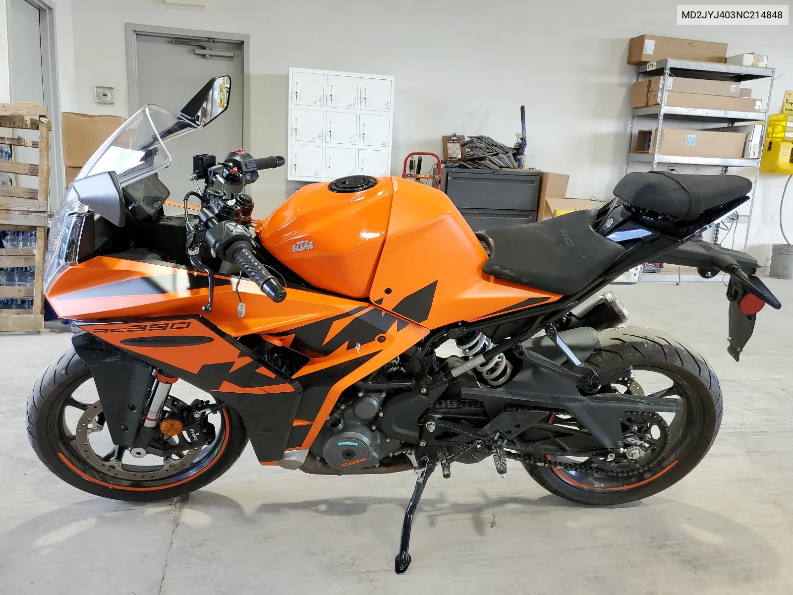 MD2JYJ403NC214848 2022 Ktm 390 Rc