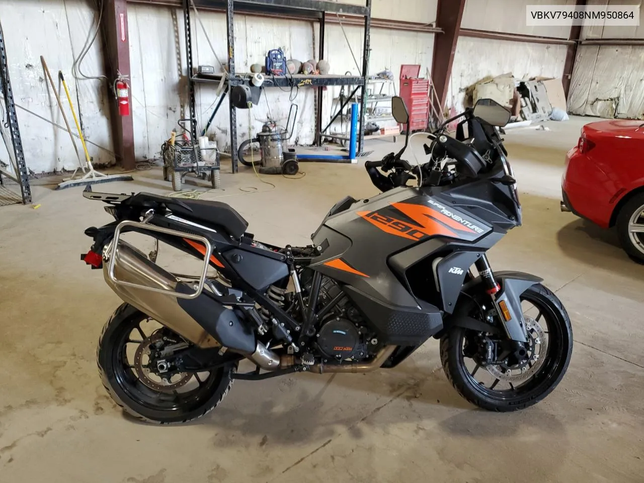 2022 Ktm 1290 Super Adventure S VIN: VBKV79408NM950864 Lot: 62701864