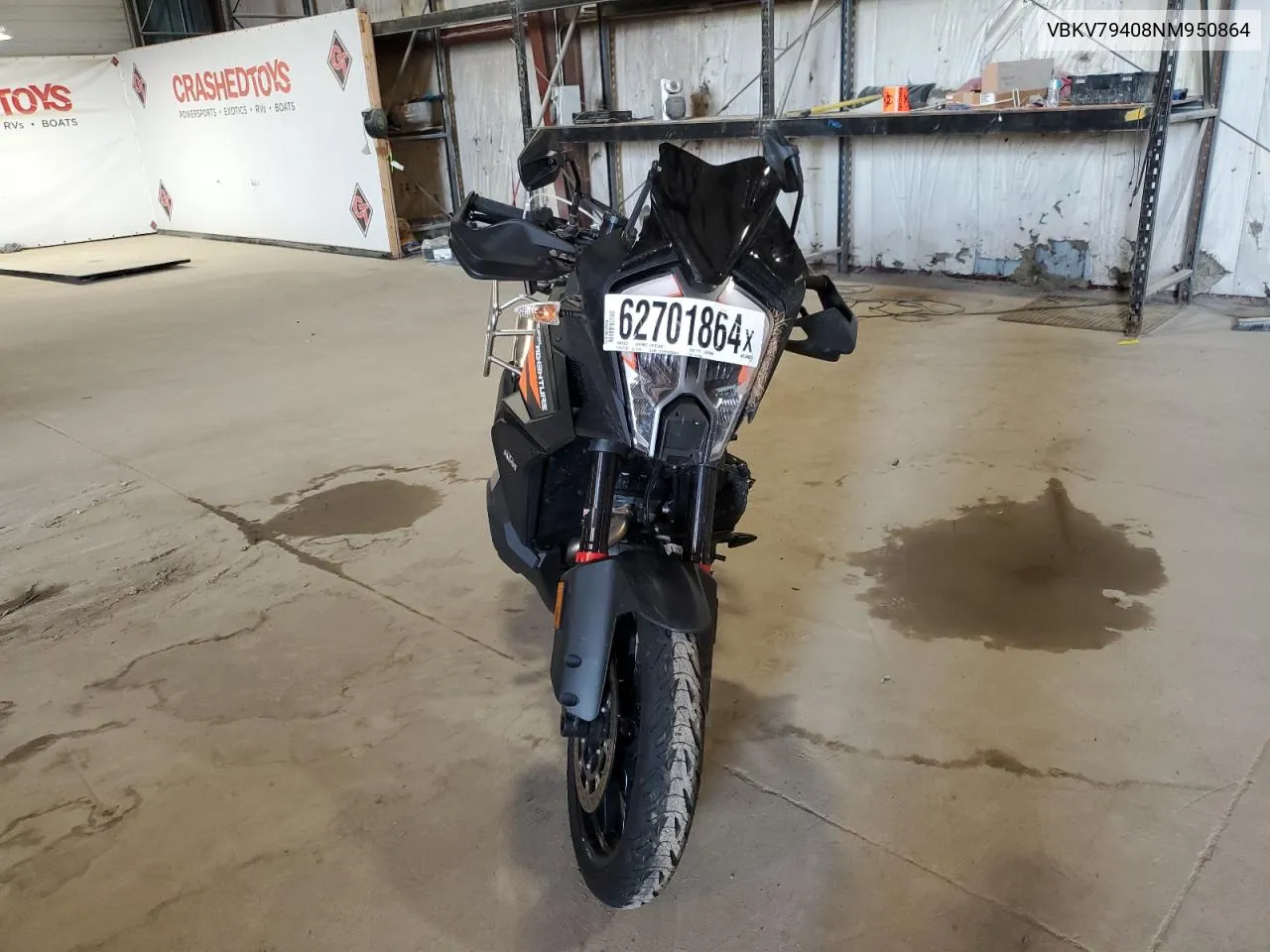 2022 Ktm 1290 Super Adventure S VIN: VBKV79408NM950864 Lot: 62701864