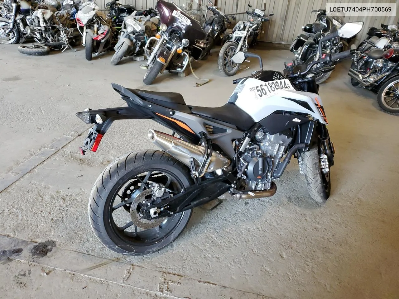 2023 Ktm 790 Duke VIN: LCETU7404PH700569 Lot: 56182844