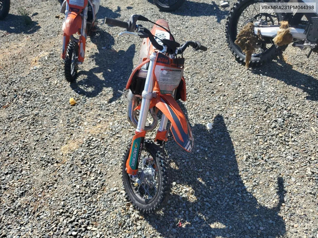 2023 Ktm 50 / 65 Sx VIN: VBKMRA231PM044398 Lot: 69257364