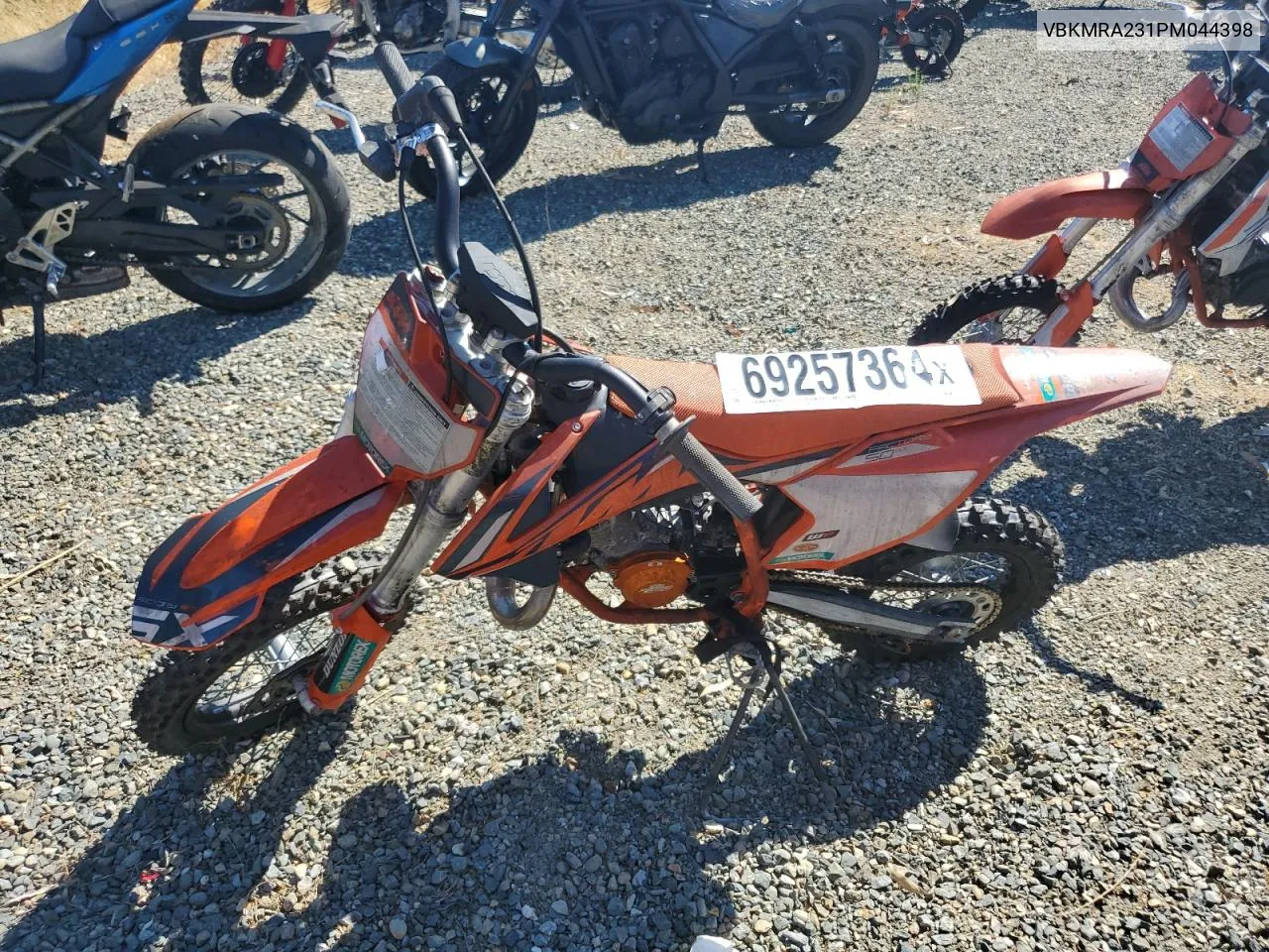 2023 Ktm 50 / 65 Sx VIN: VBKMRA231PM044398 Lot: 69257364