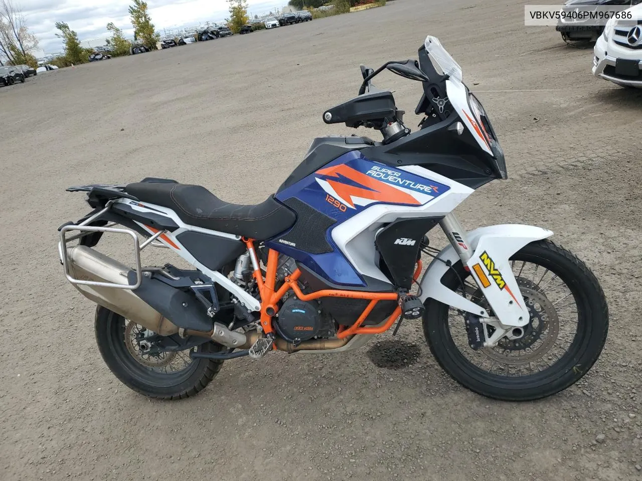 2023 Ktm 1290 Super Adventure R VIN: VBKV59406PM967686 Lot: 74901614