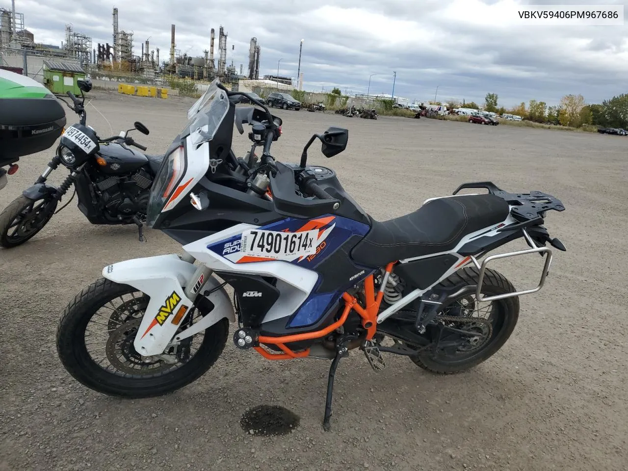 2023 Ktm 1290 Super Adventure R VIN: VBKV59406PM967686 Lot: 74901614