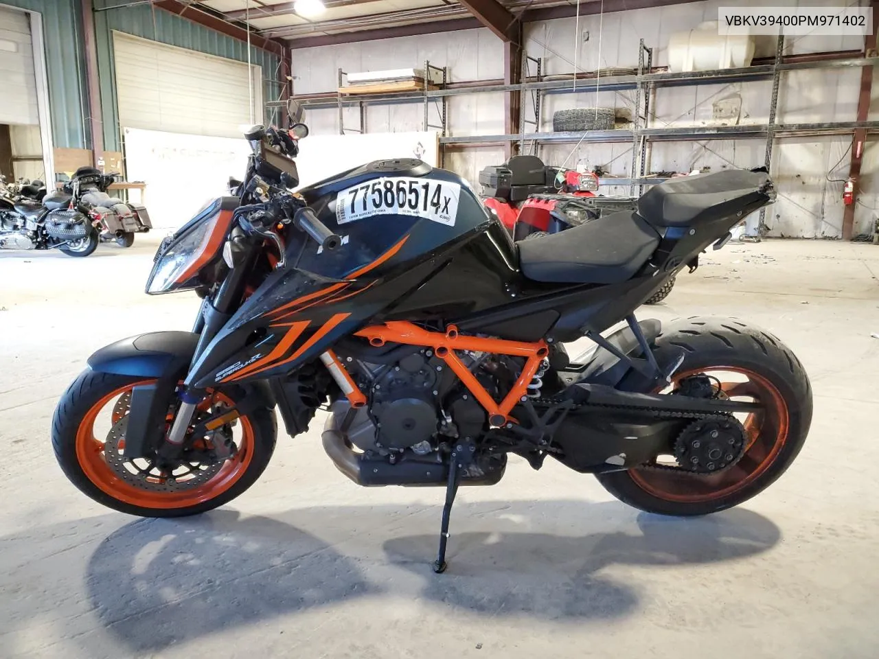 2023 Ktm 1290 Super Duke R VIN: VBKV39400PM971402 Lot: 77586514