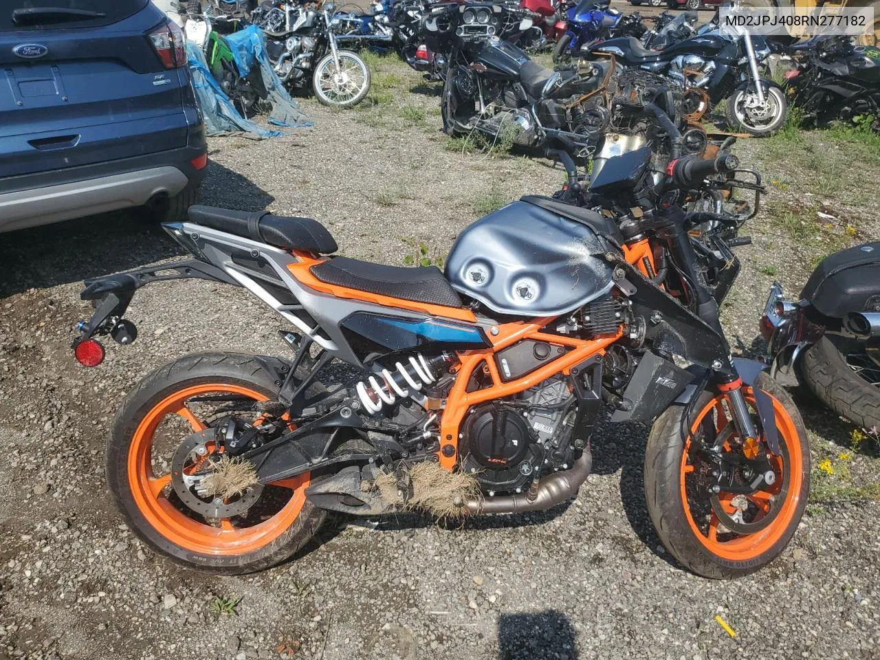 2024 Ktm 390 Duke VIN: MD2JPJ408RN277182 Lot: 65543454