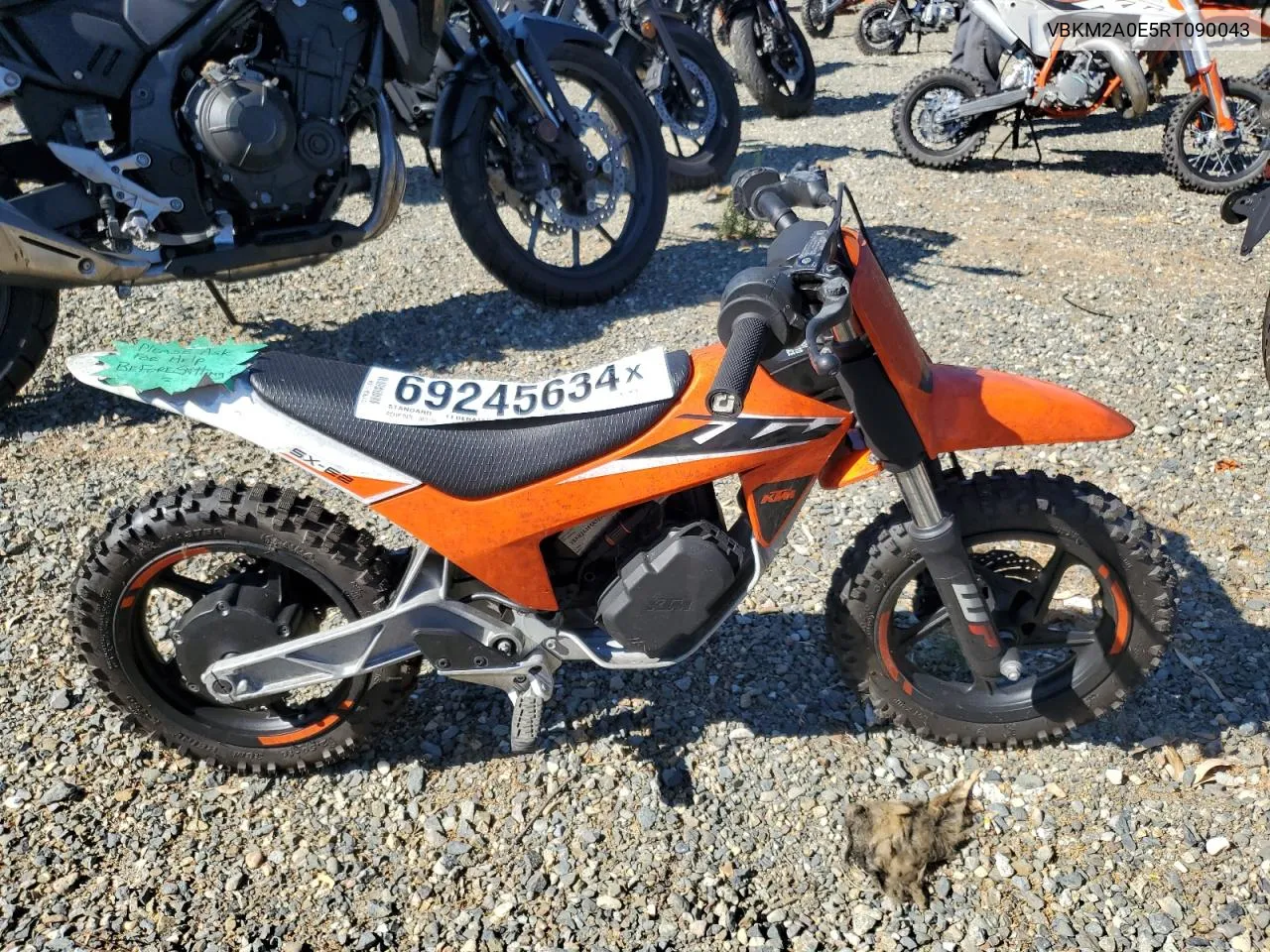 2024 Ktm Sx-E 2 VIN: VBKM2A0E5RT090043 Lot: 69245634