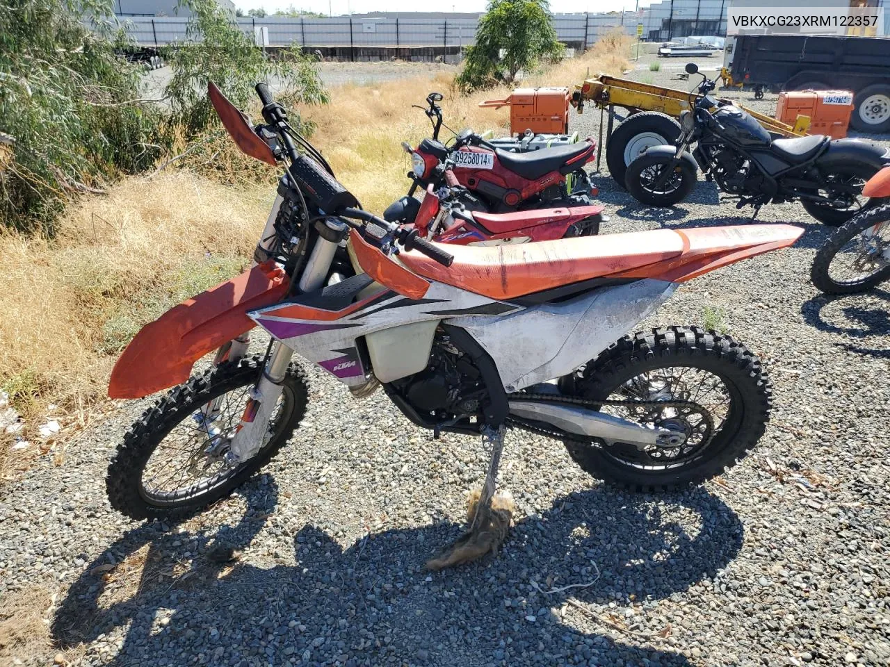 2024 Ktm 125 Xc VIN: VBKXCG23XRM122357 Lot: 69252404