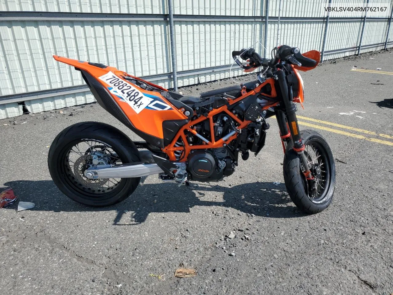 2024 Ktm 690 Smc R VIN: VBKLSV404RM762167 Lot: 70882484