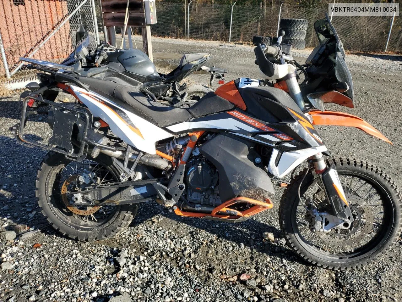 2021 Ktm 890 Adventure R VIN: VBKTR6404MM810034 Lot: 69564084