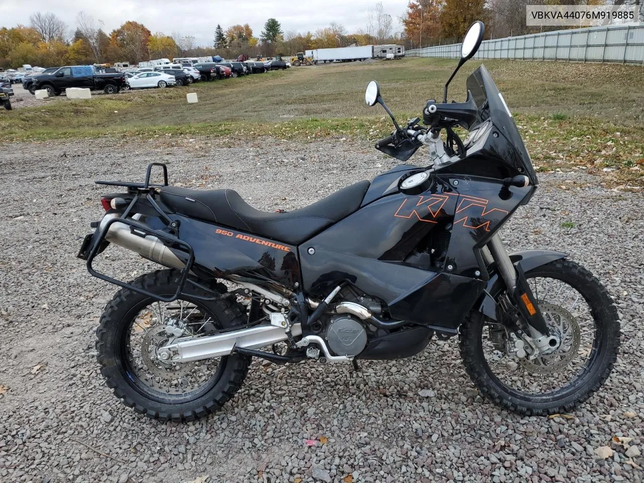 2006 Ktm 950 Adventure VIN: VBKVA44076M919885 Lot: 77598824