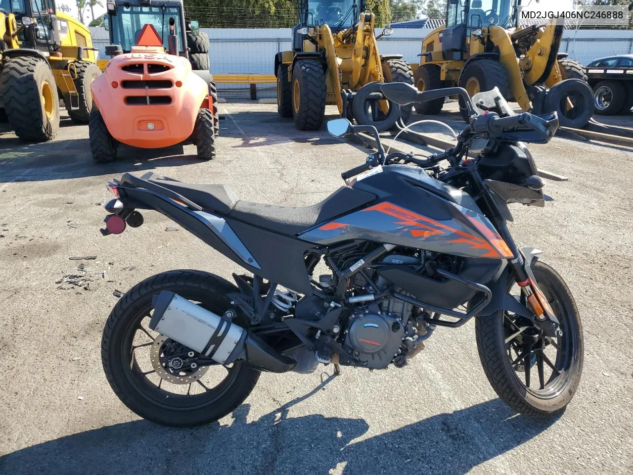 2022 Ktm 390 Adventure VIN: MD2JGJ406NC246888 Lot: 78700574