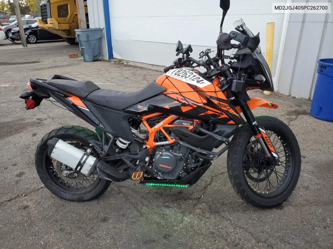 2023 Ktm 390 Adventure VIN: MD2JGJ405PC262700 Lot: 78263124