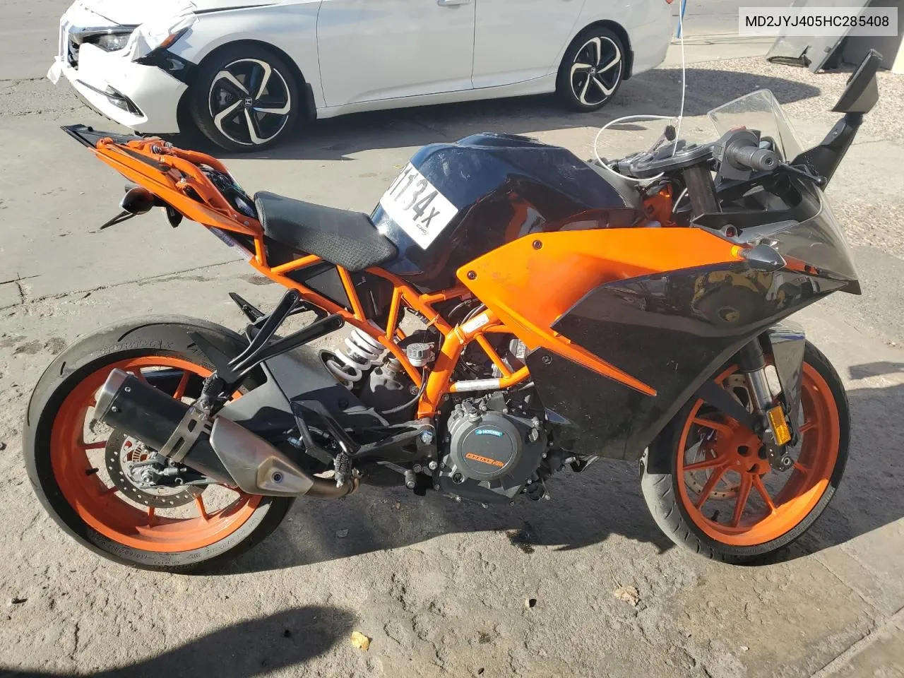 2017 Ktm 390 Duke VIN: MD2JYJ405HC285408 Lot: 76581134