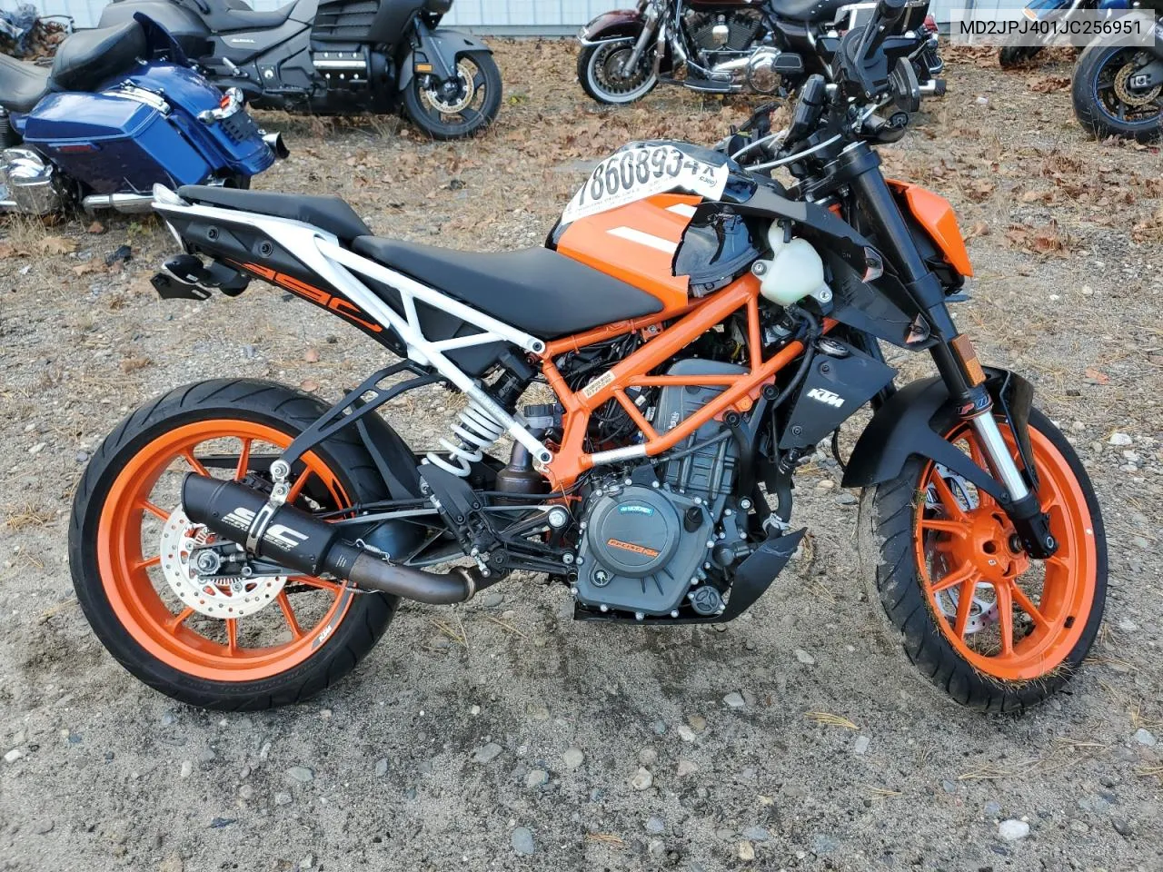 2018 Ktm 390 Duke VIN: MD2JPJ401JC256951 Lot: 78608934