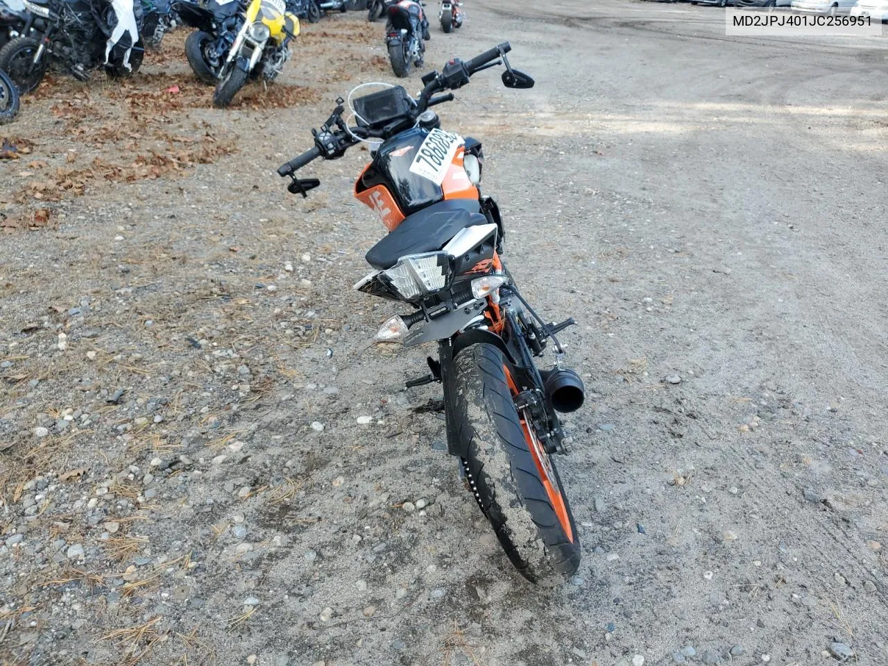 2018 Ktm 390 Duke VIN: MD2JPJ401JC256951 Lot: 78608934