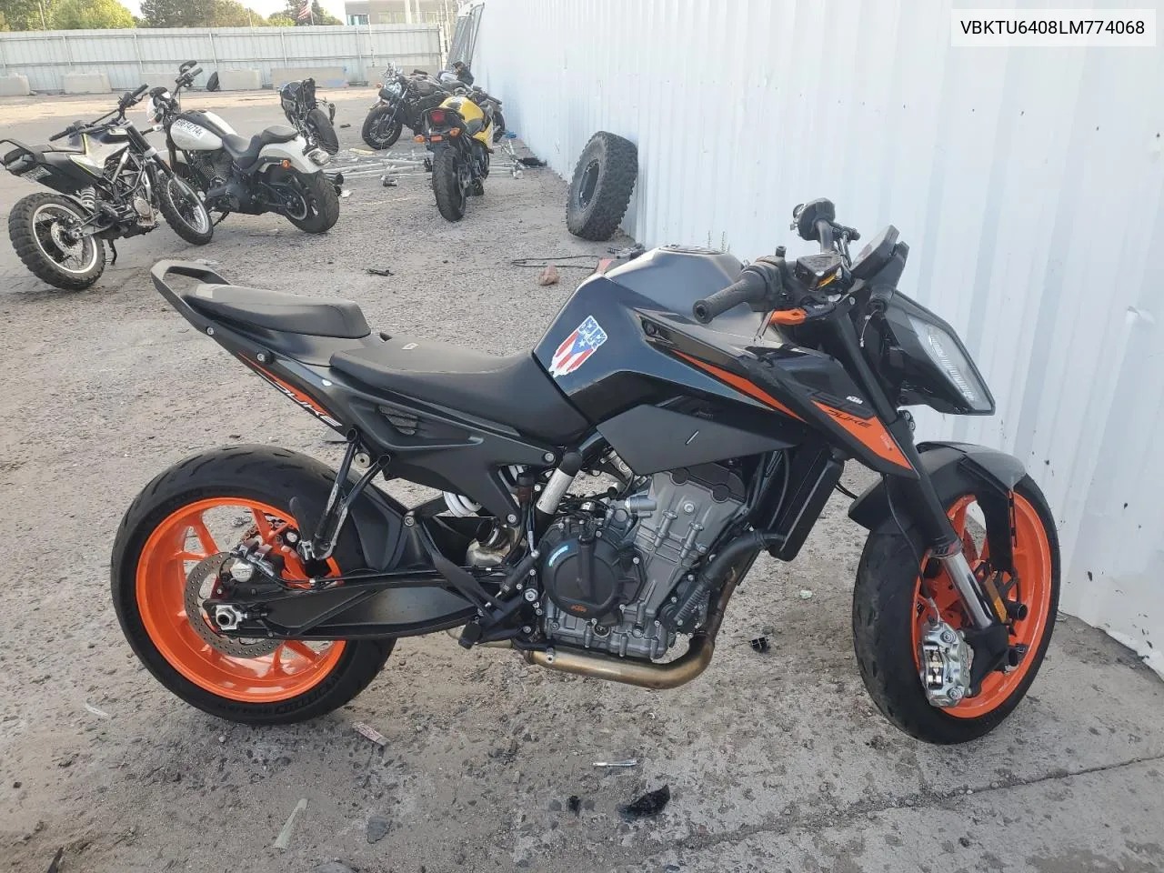 2020 Ktm 790 Duke VIN: VBKTU6408LM774068 Lot: 66723074