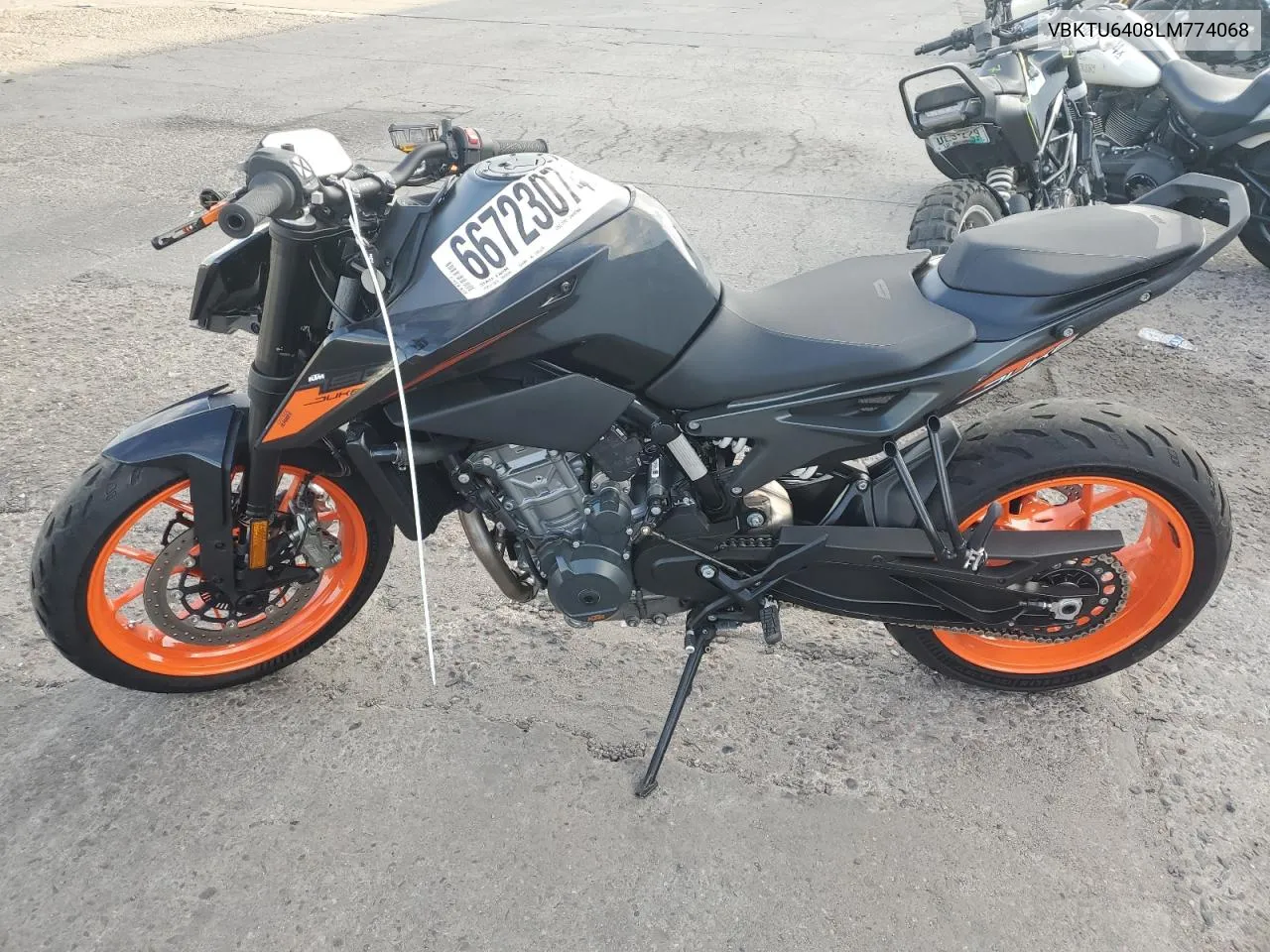 2020 Ktm 790 Duke VIN: VBKTU6408LM774068 Lot: 66723074