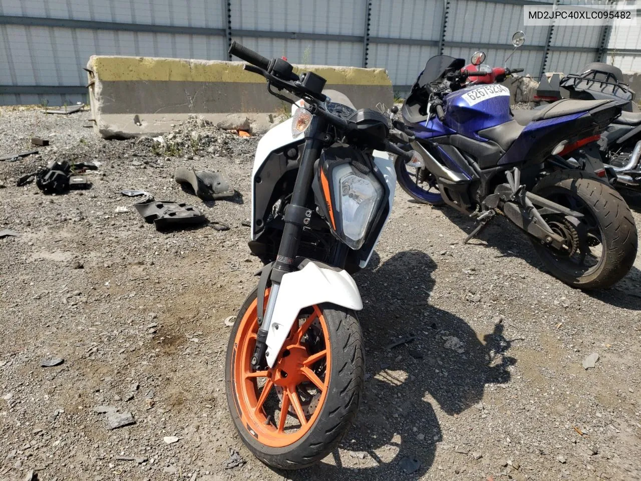 2020 Ktm 200 Duke VIN: MD2JPC40XLC095482 Lot: 67059574