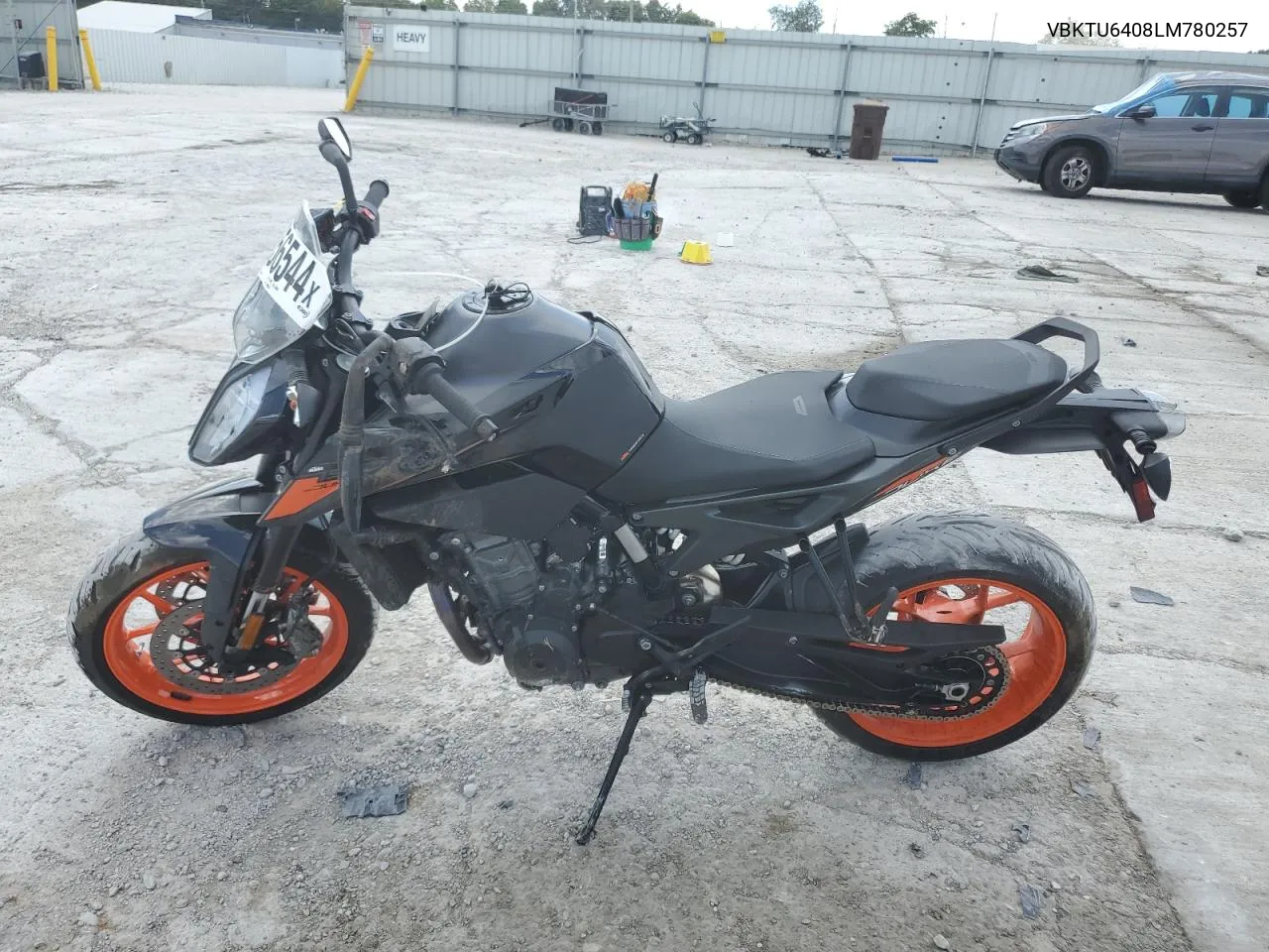 2020 Ktm 790 Duke VIN: VBKTU6408LM780257 Lot: 67556544