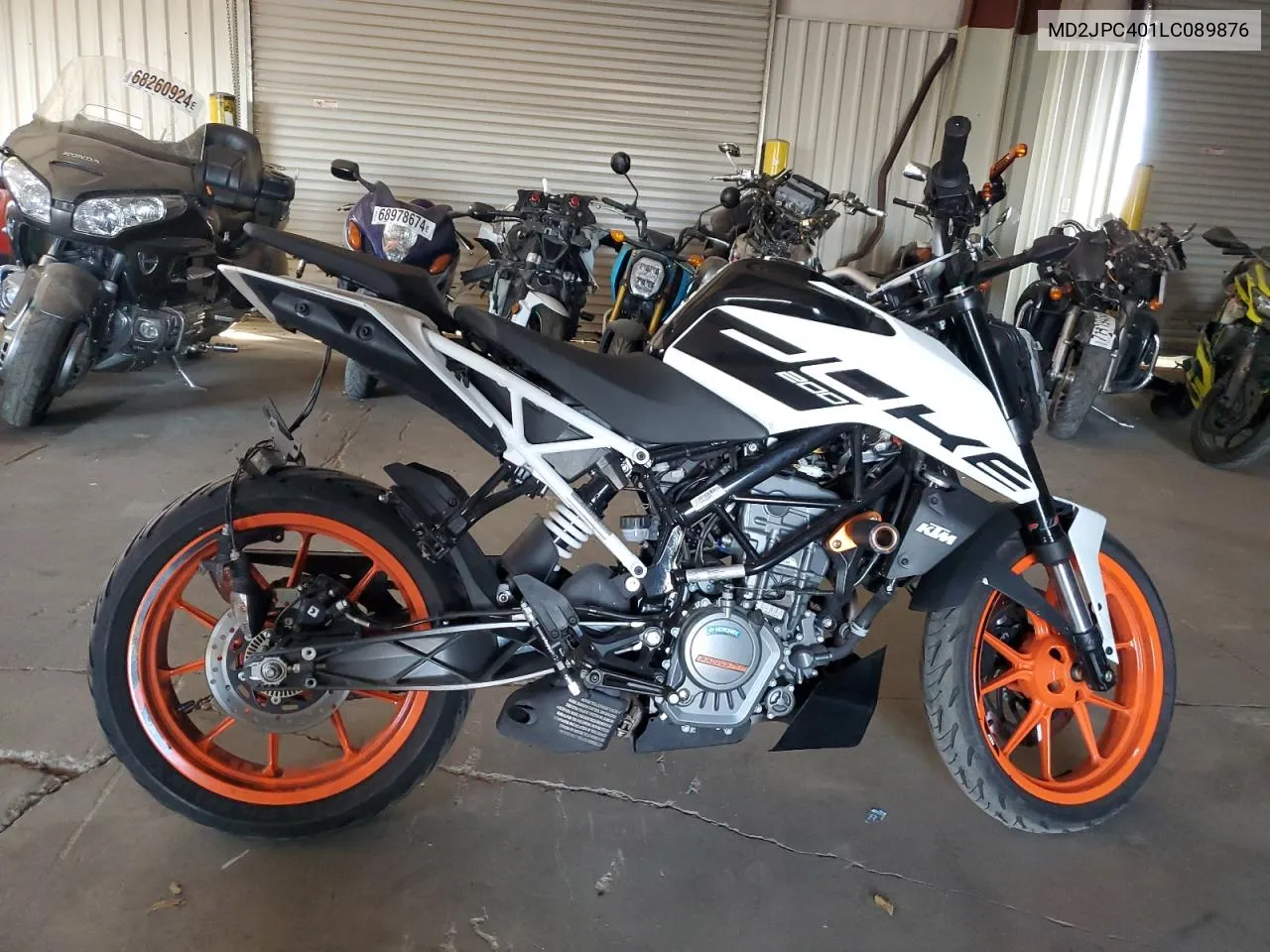 2020 Ktm 200 Duke VIN: MD2JPC401LC089876 Lot: 73313674