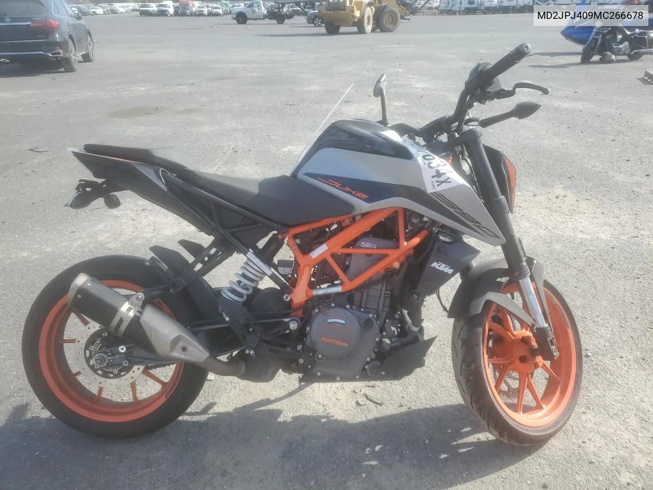 2021 Ktm 390 Duke VIN: MD2JPJ409MC266678 Lot: 75507634