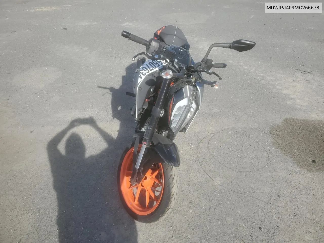 2021 Ktm 390 Duke VIN: MD2JPJ409MC266678 Lot: 75507634