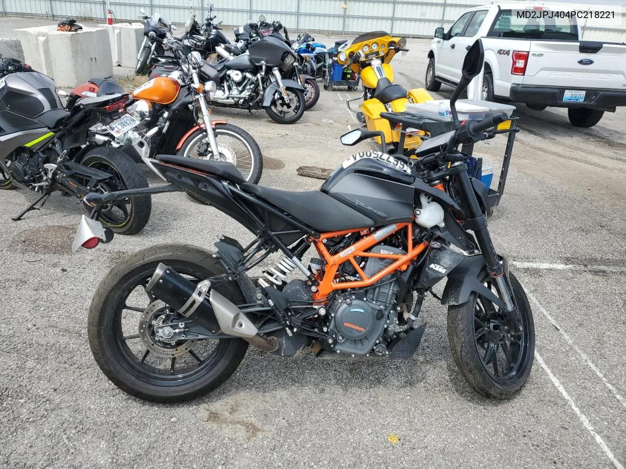 2023 Ktm 390 Duke VIN: MD2JPJ404PC218221 Lot: 66775094