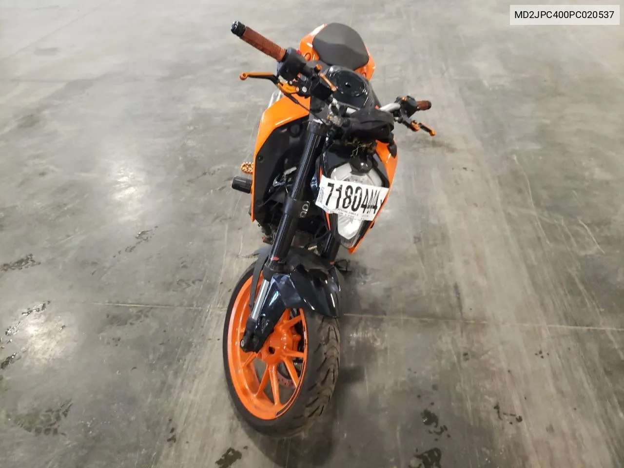 2023 Ktm 200 Duke VIN: MD2JPC400PC020537 Lot: 71804444