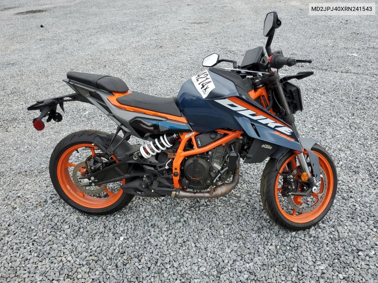 2024 Ktm 390 Duke VIN: MD2JPJ40XRN241543 Lot: 59204214