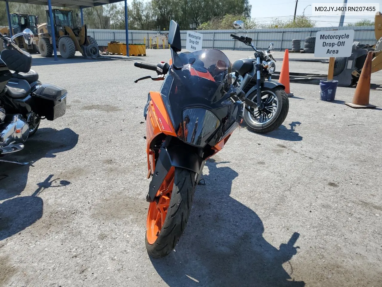 2024 Ktm 390 Rc VIN: MD2JYJ401RN207455 Lot: 70642504